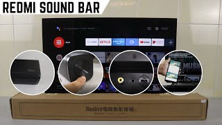 Redmi TV Sound Bar Unboxing and Connecting [upl. by Etnovaj250]