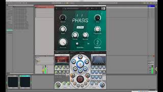 Native Instruments Phasis Demo  2cAudio Aether  Outsider Sound Design Pedal Drone [upl. by Leamiba]