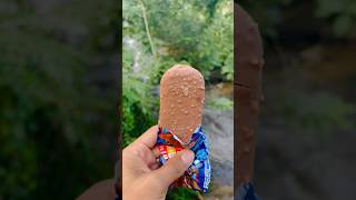 Chocolate coated chocoalate ice cream FANTASTICK🍦😋 රු140 [upl. by Egidius]