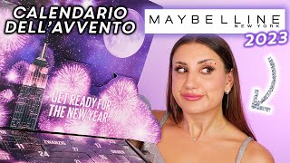 CALENDARIO DELLAVVENTO MAYBELLINE 2023 🎁 [upl. by Aiykan]