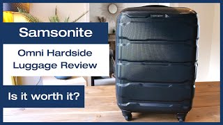 Samsonite Omni Hardside Luggage Review [upl. by Atineg]