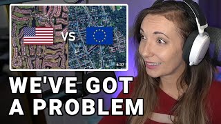 American vs European Suburbs  American Reacts [upl. by Nichol]