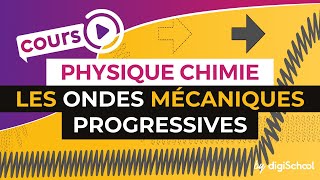 Les ondes mécaniques progressives  PhysiqueChimie  Terminale S  digiSchool [upl. by Crispin]