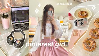 HOW TO ROMANTICIZE YOUR LIFE vlog 🎧🧸 pinterest outfits desk organization aesthetic food grwm [upl. by Dulsea435]