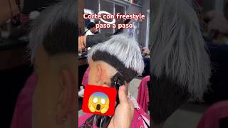 COMO HACER UN FADE🔥FACIL Y RAPIDO 💈😱😱fade faded barber barbertutorial haircut hair [upl. by Adelina]