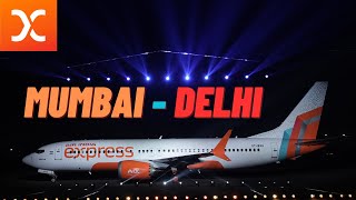 Air India Express New Boeing 737MAX8 Inaugural Flight to Delhi  Mumbai  Delhi  VTBXA  IX 5101 [upl. by Nagud]