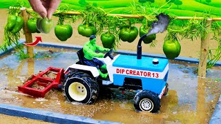 Diy diorama making mini motor water pump science project captainfarma [upl. by Noremmac]