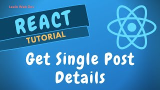 77 Show Single Post Details using Selectors in the React Redux App  ReactJS [upl. by Zebulen159]