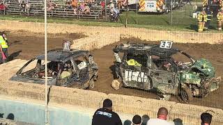 Lycoming County Fair Van Demolition Derby 71424 [upl. by Joleen]