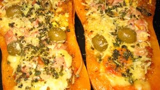 Calabazas rellenas receta económica [upl. by Minetta]