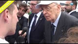 MSCtv Intervista al Presidente della Repubblica Italiana Giorgio Napolitano [upl. by Eiramannod]