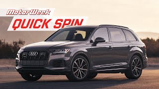 2024 Audi Q7  MotorWeek Quick Spin [upl. by Eneleoj295]