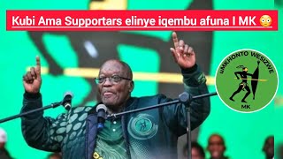 Kubi ama supporters elinye iqembu afuna ukuyojoyina kwi MK ngenkani 😳Zizwele [upl. by Aiuhsoj69]