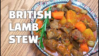 Traditional British Lamb Stew Recipe Easy Homemade Food  How To Cook Great [upl. by Otrebron]