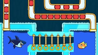 save the fish  pull the pin max level mobile game pull the pin android gameshahbazgamerz [upl. by Annekahs380]