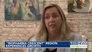 Biopharma Crescent region experiences growth [upl. by Aneekahs189]