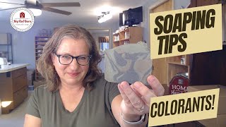 Soapmaking Tips  How to use Colorants [upl. by Dowski23]