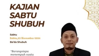 🔴 LIVE KAJIAN SABTU SUBUH MASJID AL IKHWAN BERSAMA UST YAYAT HIDAYAT [upl. by Eremaj676]