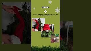 🎅 DIYWeihnachtswichtel für deinen Garten 🎄 [upl. by Blayze151]