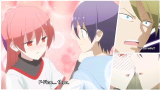 Nasa kiss Tsukasa in front of his cousin to prove their marriage  TONIKAWAOver The Moon For You S2 [upl. by Latrina]