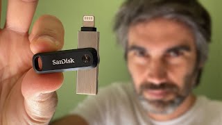 SanDisk iXpand Go el MEJOR COMPAÑERO para tu iPhone  iPad [upl. by Annohs]