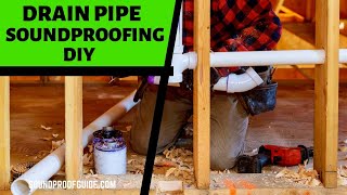 How to Soundproof Drain Pipes  Cheap Easy amp DIY [upl. by Llemor]