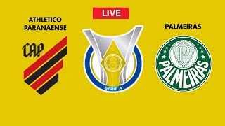 LIVE Athletico Paranaense vs Palmeiras Live Text Commentary [upl. by Ygief]