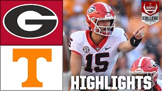 Georgia Bulldogs vs Tennessee Volunteers  Full Game Highlights [upl. by Serle]