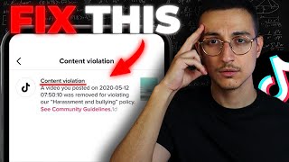 How To FIX amp AVOID TikTok Guidelines Violations in 2023 the only video you need [upl. by Mcnelly]