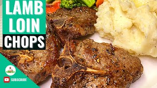 Lamb Loin Chops  How to make Lamb Loin Chops  Best Lamb Loin Chops  Garlic amp Herb Lamb Loin Chops [upl. by Quickman]