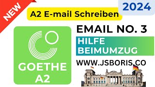 Telc A2  Goethe A2  Thema HILFE BEIMUMZUG telcb1prüfung b1sprechen [upl. by Ained]