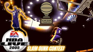 NBA Live 2005 PS2 Slam Dunk Contest 3 [upl. by Candis]