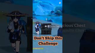 Dont skip this challenge  Hiden Chest genshin impact genshinimpactedit genshinimpact hoyovers [upl. by Bessie288]