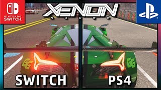 Xenon Racer  Switch VS PS4  Graphics Comparison amp Frame Rate Test [upl. by Stokes]