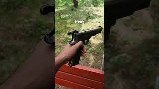 Full metal heavy cork gun m1911 replica sound gun shorts airsoft airgunindia diwaligun codm [upl. by Liek]