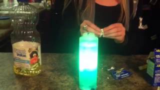 How to make a homeade lava lamp that lights up [upl. by Jordan]