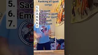 ranking all gyatt songs [upl. by Lewan]