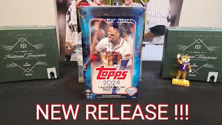 NEW RELEASE 2024 Topps Series 1 Hobby Box Rip [upl. by Halullat]