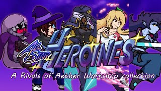 Rivals Workshop  AllStar Heroines Expansion Main Teaser [upl. by Airyk]