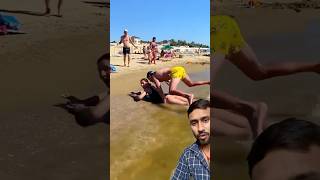 417 summer beach prank funny music musica dance party prankvideo [upl. by Einamrej]