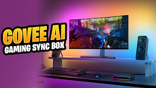 Get Ready for the Ultimate Gaming Sync Box SetUp with Govee AI LED [upl. by Nekciv]