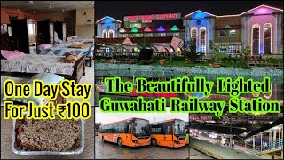 🚂GUWAHATI IRCTC RETIRING ROOM VLOG Dormitory  Exploring Bazaar amp Railway Station  Naveen Kumar [upl. by Bruns]