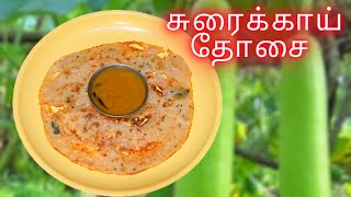 Healthy Suraikai Dosai  சுரைக்காயில் தோசை செய்வது எப்படி  Bottle Gourd Dosa  Keechus Kitchen [upl. by Elpmid36]