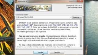 Como instalar Winrar full completo en español Links en mediafireavi [upl. by Farika637]