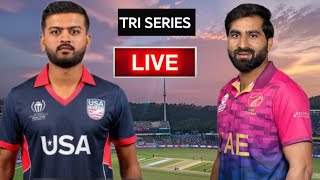 UAE vs United States  UAE vs USA  5th T20I of Namibia T20 TriSeries 2024 [upl. by Karyl]