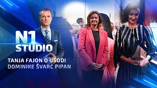 N1 STUDIO Predsednica SD Tanja Fajon o usodi ministrice Dominike Švarc Pipan [upl. by Gifford152]