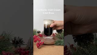 Starbucks Irish Cream Cold Brew🎄 [upl. by Oiredised]