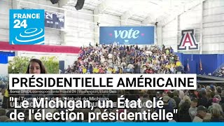 quotLe Michigan un État clé de lélection présidentielle américainequot explique notre correspondante [upl. by Ateloj]