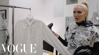 RHOBHs Erika Jayne Works 24 Hours at Vogue [upl. by Stillmann]