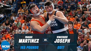 Vincenzo Joseph vs Isaiah Martinez 2017 NCAA title match 165 lbs [upl. by Payne690]